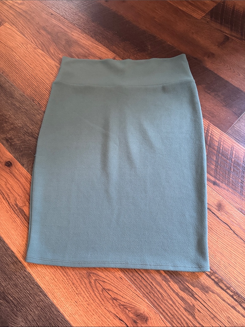 LuLaRoe Olive Green Pencil Skirt